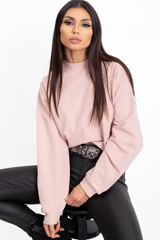 Špinavě růžová mikina Twist