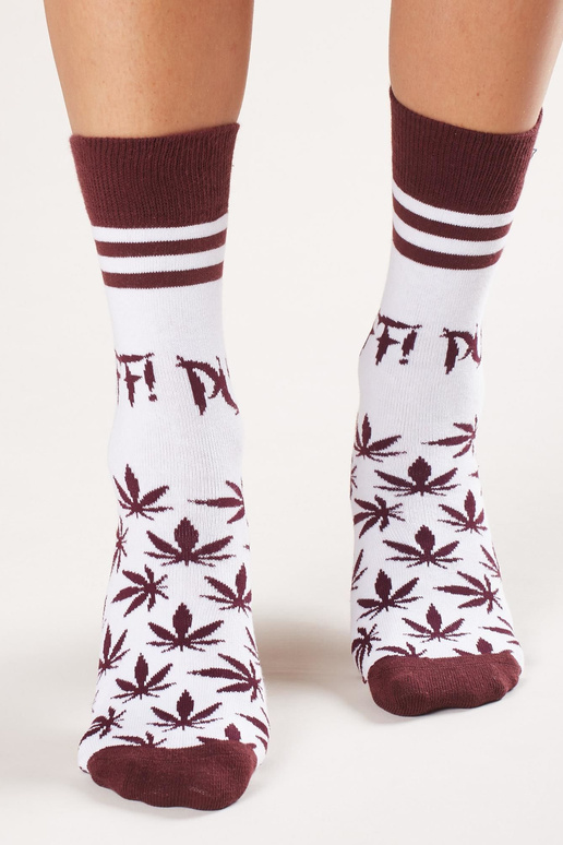 Skarpety-WS-SR-5046.48-bordowy Skarpety-WS-SR-5046.48-bordowy