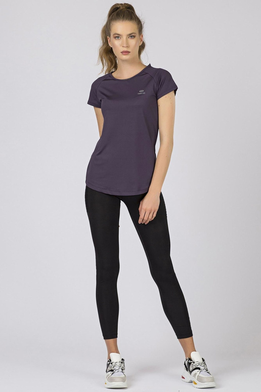 Fialové dámské tričko TOMMY LIFE