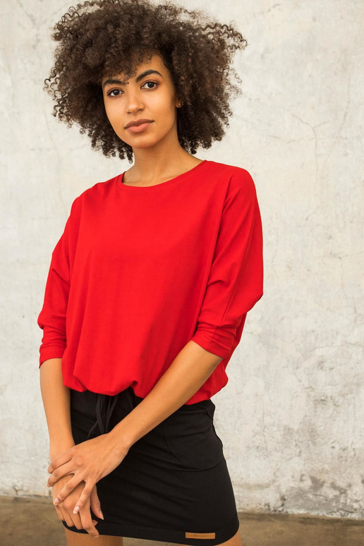 PRO FITNESS Claire Červená halenka PRO FITNESS Claire Červená halenka