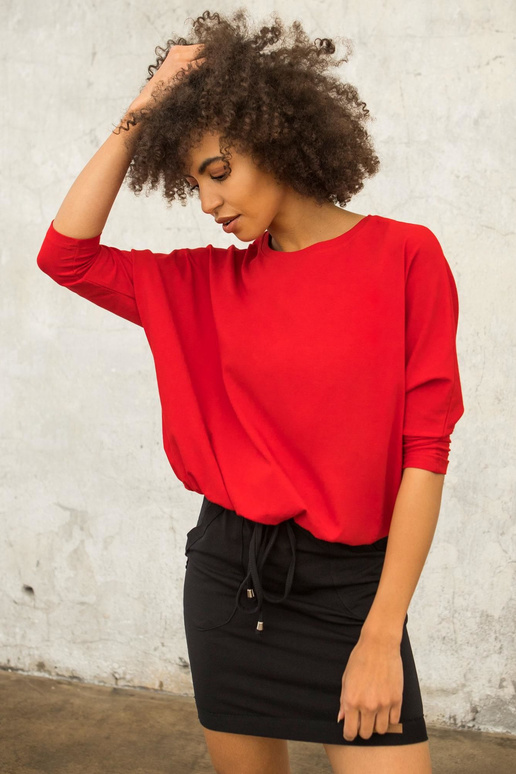 PRO FITNESS Claire Červená halenka PRO FITNESS Claire Červená halenka