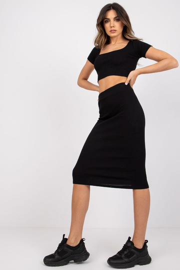 Černá Jammie sukně RUE PARIS 2