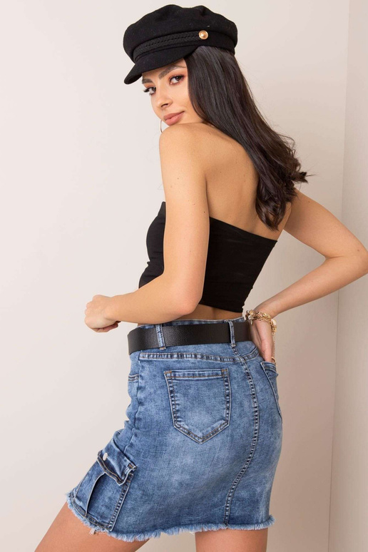 Modrá sukně Calista