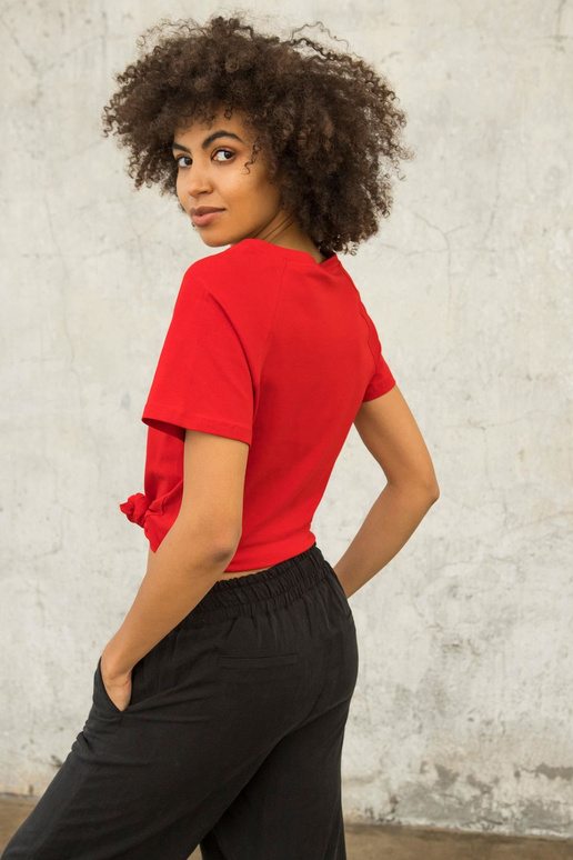 FOR FITNESS Červené tričko Layla FOR FITNESS Červené tričko Layla