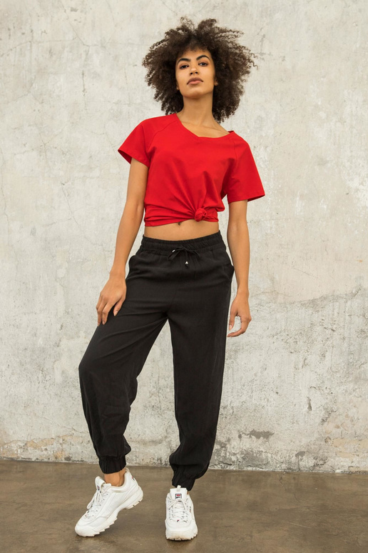 FOR FITNESS Červené tričko Layla FOR FITNESS Červené tričko Layla