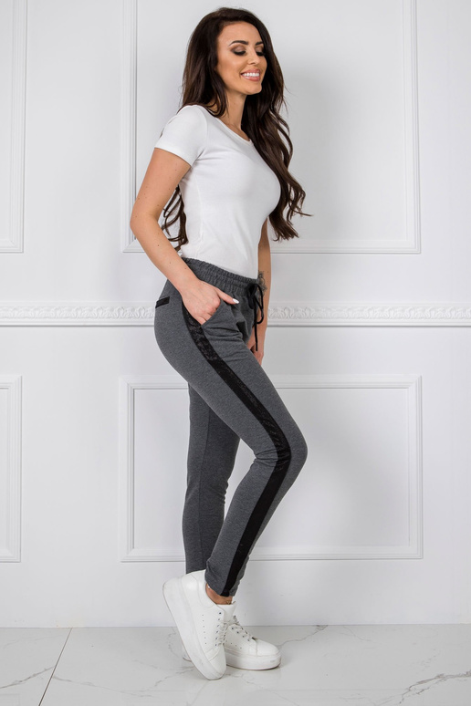 Tmavě šedé kalhoty Active