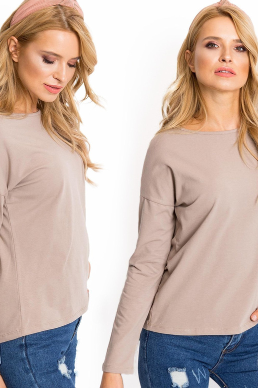 Tmavě béžová halenka Heaven Tmavě béžová halenka Heaven