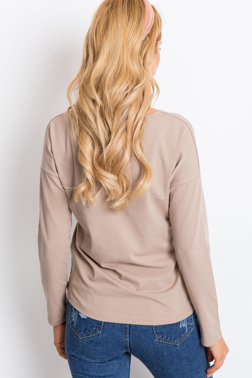 Tmavě béžová halenka Heaven Tmavě béžová halenka Heaven