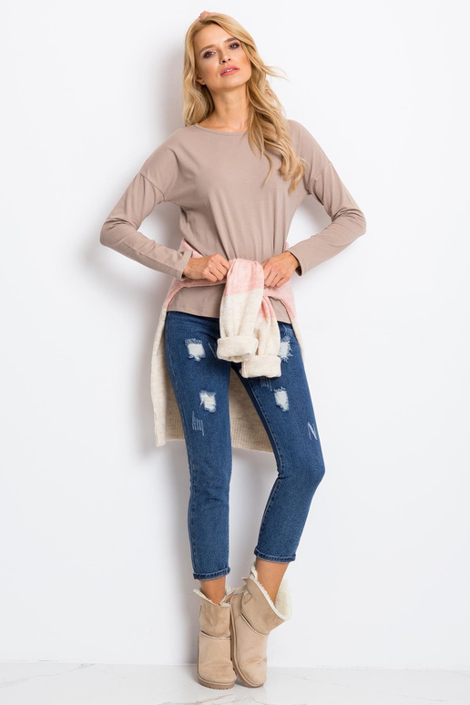 Tmavě béžová halenka Heaven Tmavě béžová halenka Heaven