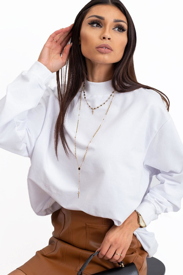 Bílá Twist mikina 2