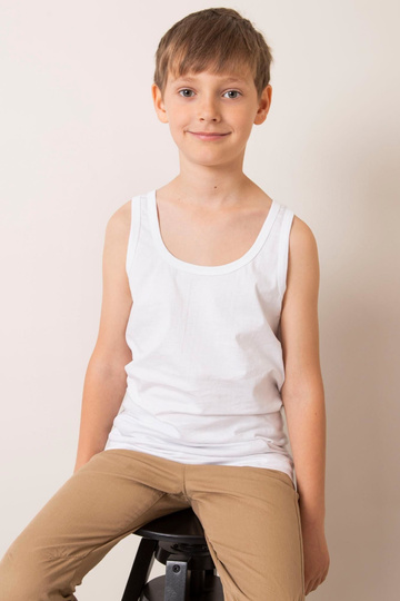 Bílý top pro kluka 2