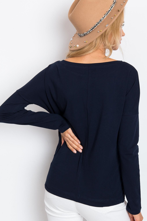 Námořnická modrá halenka Carla