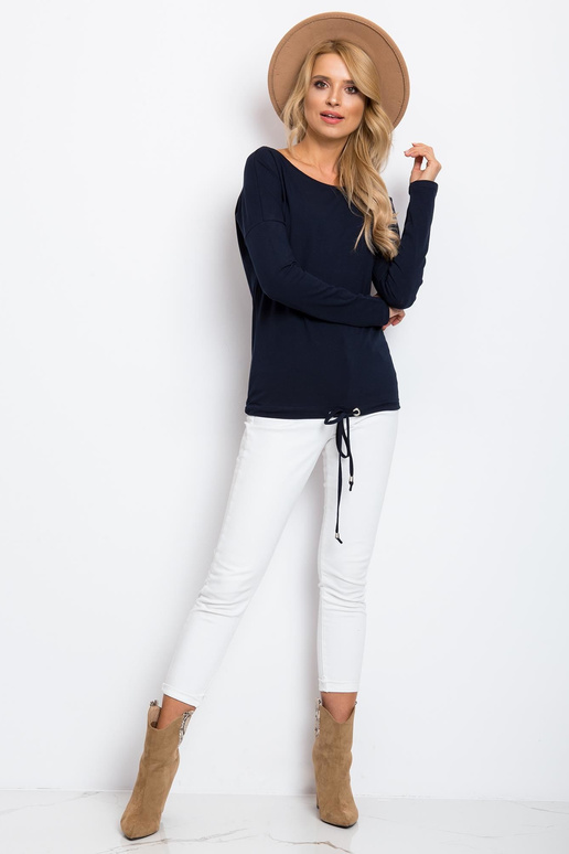 Námořnická modrá halenka Carla