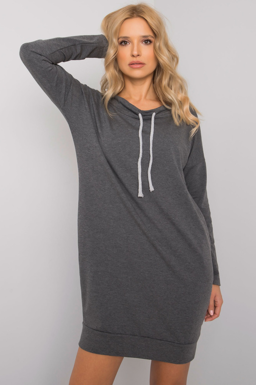 Tmavě šedé šaty Katie