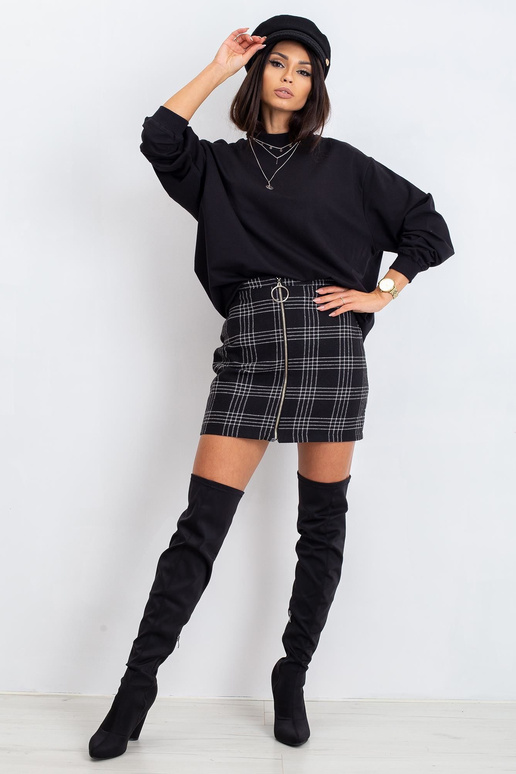 Černá Twist mikina Černá Twist mikina