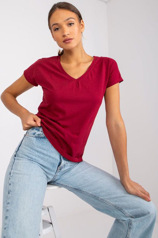 T-shirt-RV-TS-4832.16P-bordowy