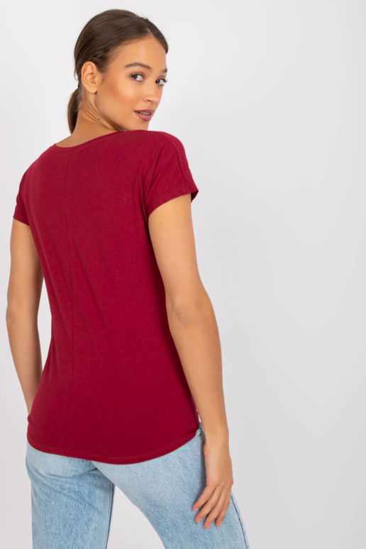T-shirt-RV-TS-4832.16P-bordowy