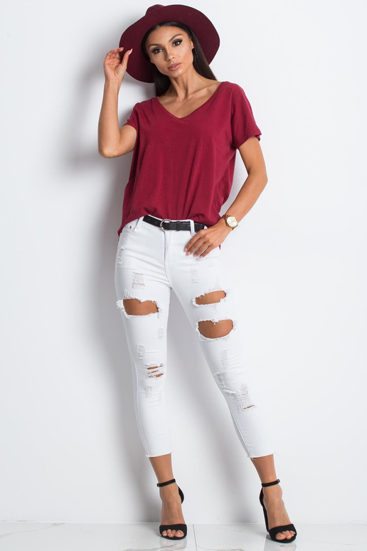 T-shirt-RV-TS-4832.16P-bordowy