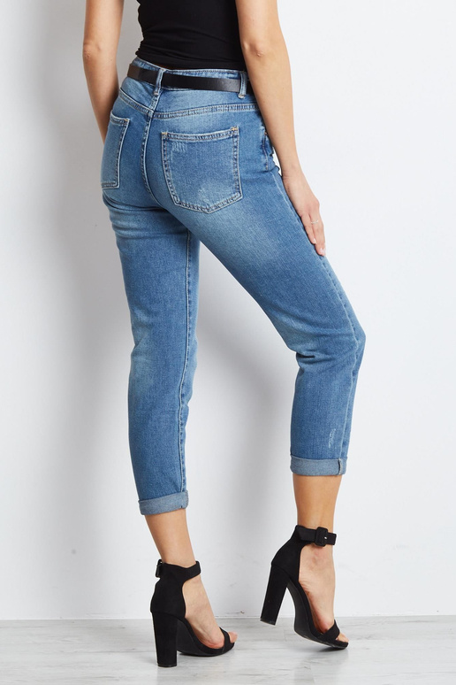 Modré členské kalhoty