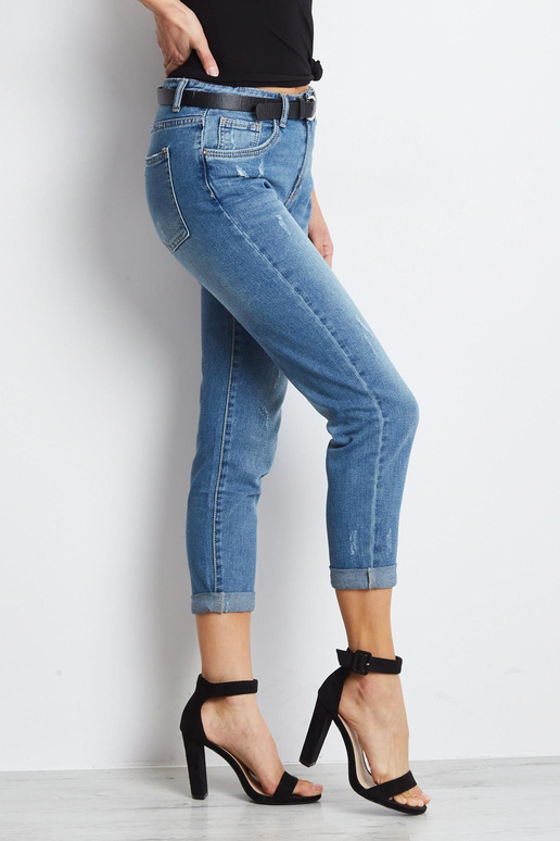 Modré členské kalhoty