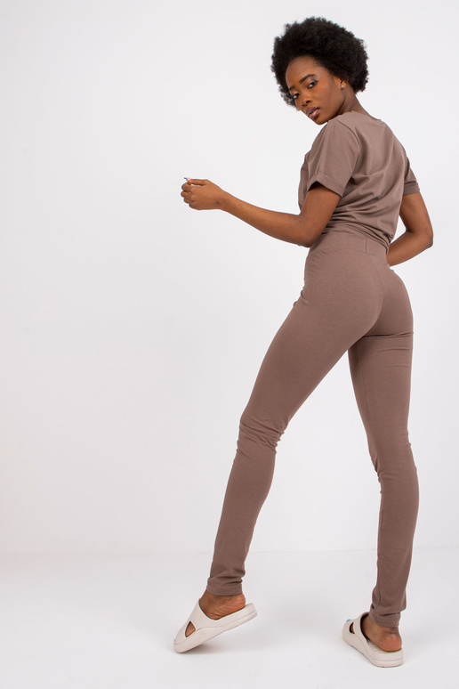 Kávové legíny Basic