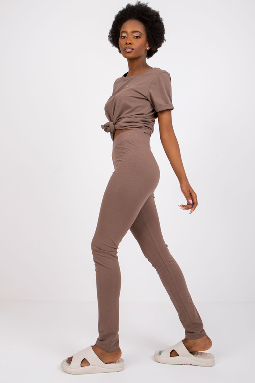 Kávové legíny Basic