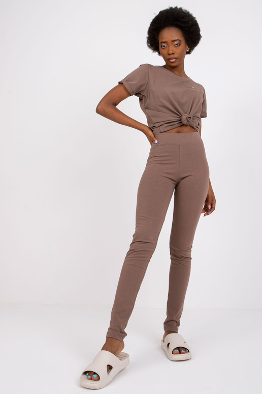 Kávové legíny Basic