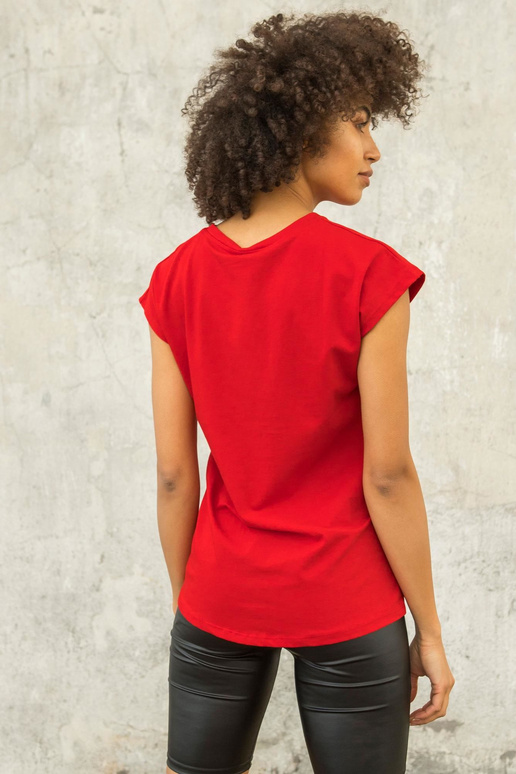 PRO FITNESS Červené tričko Keira PRO FITNESS Červené tričko Keira