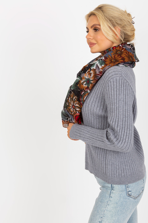 Černé vzorované pareo