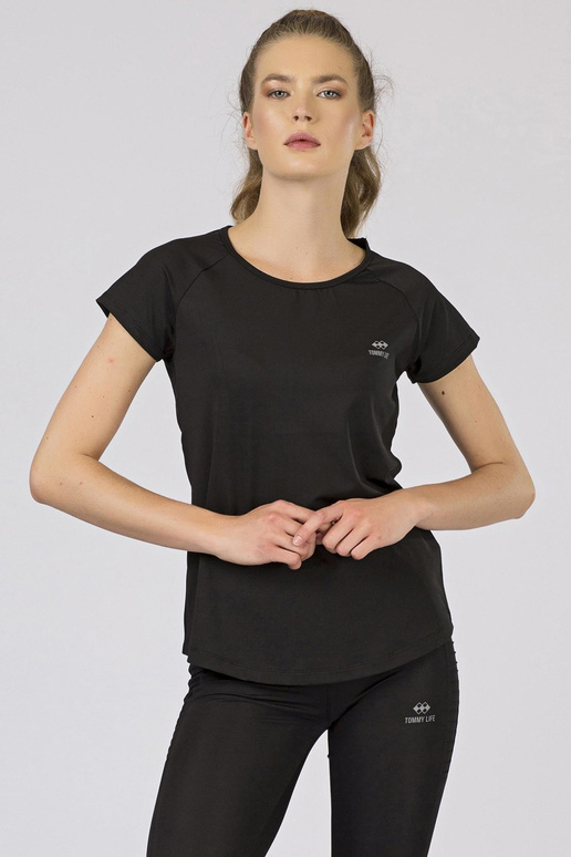 Černé dámské tričko TOMMY LIFE
