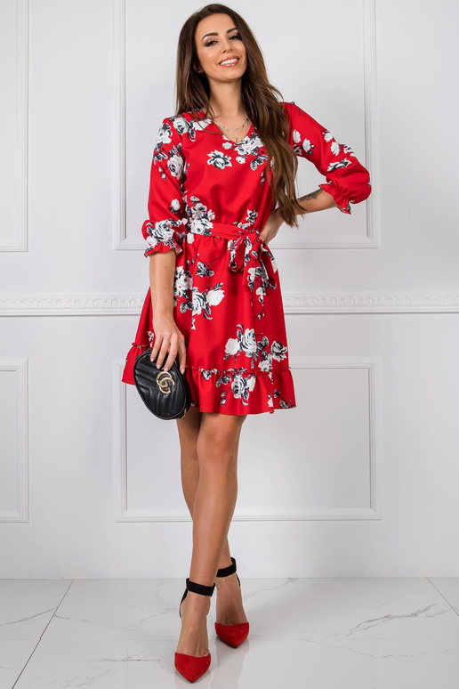 Polly červené šaty