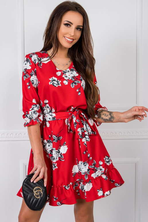 Polly červené šaty