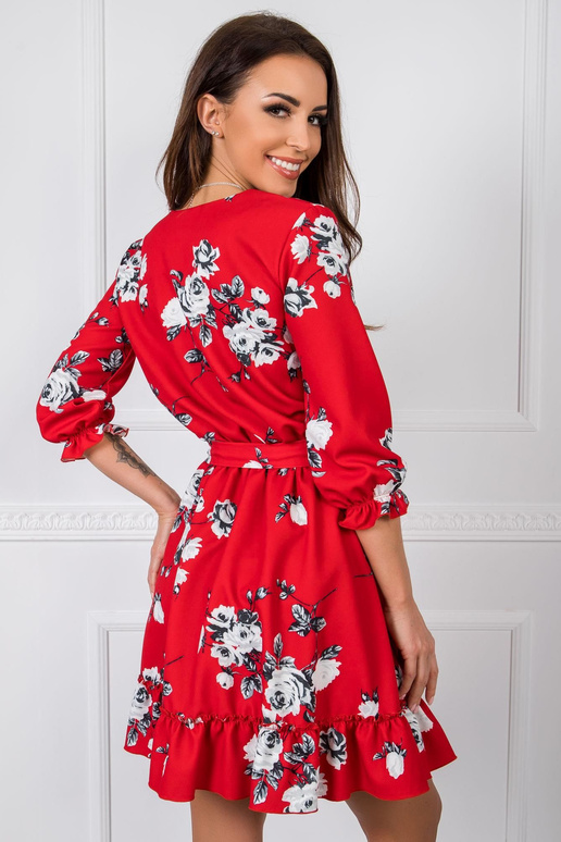 Polly červené šaty