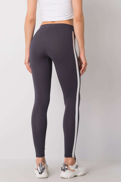 Grafitové a stříbrné legíny Rissa RUE...