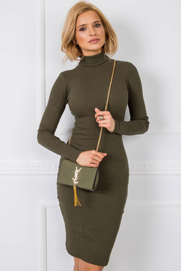 Khaki šaty Livia RUE PARIS 2
