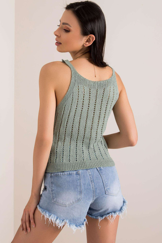 Mátový top Paradise RUE PARIS Mátový top Paradise RUE PARIS