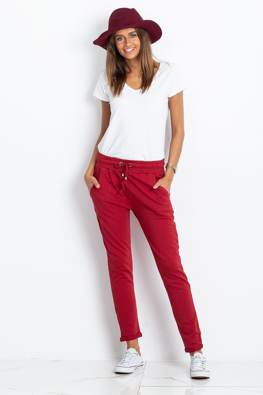Kalhoty Cadence Burgundy