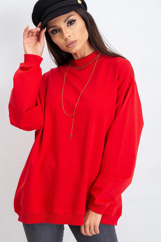 Červená Twist mikina Červená Twist mikina