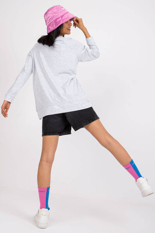 Světle šedá mikina Nadia Světle šedá mikina Nadia