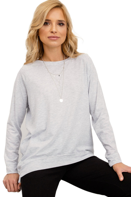 Světle šedá mikina Nadia Světle šedá mikina Nadia