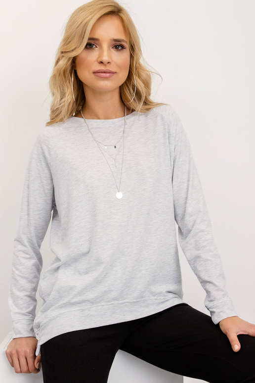 Světle šedá mikina Nadia Světle šedá mikina Nadia
