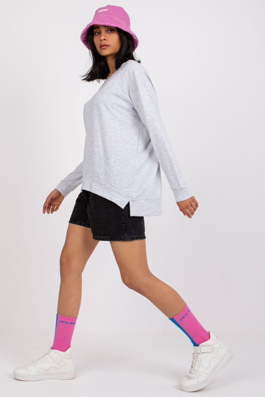 Světle šedá mikina Nadia Světle šedá mikina Nadia