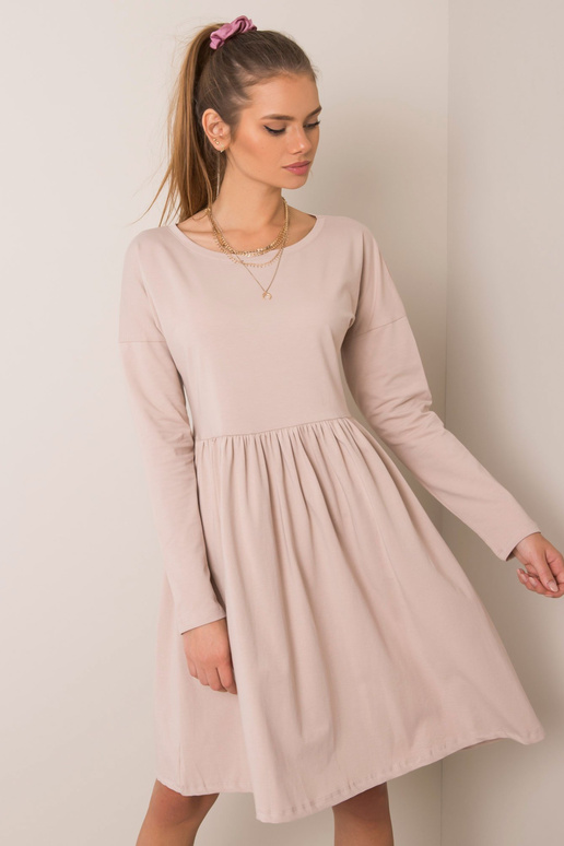 Béžové šaty Vega RUE PARIS