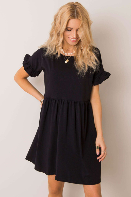 Černé šaty Marietta RUE PARIS