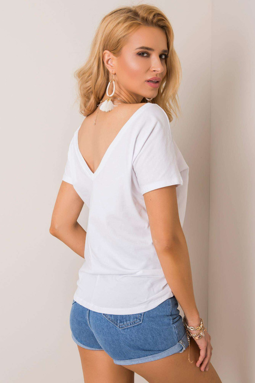 Bílé tričko Angel RUE PARIS Bílé tričko Angel RUE PARIS