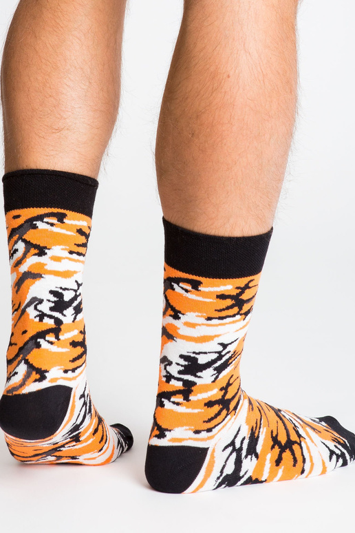 Skarpety męskie we wzory zestaw 3 szt.