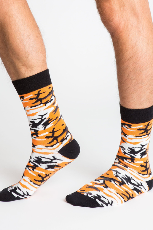 Skarpety męskie we wzory zestaw 3 szt.