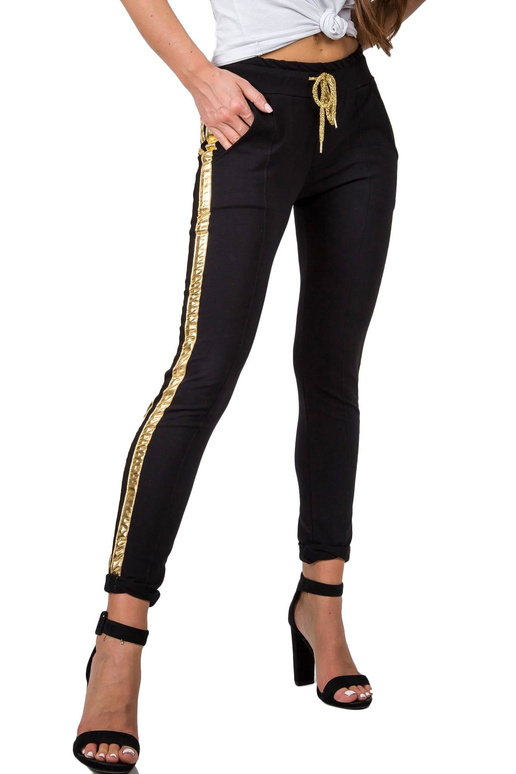 Černé kalhoty Sibille