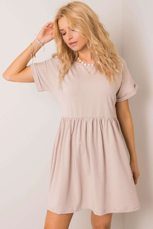 Béžové šaty Dita RUE PARIS