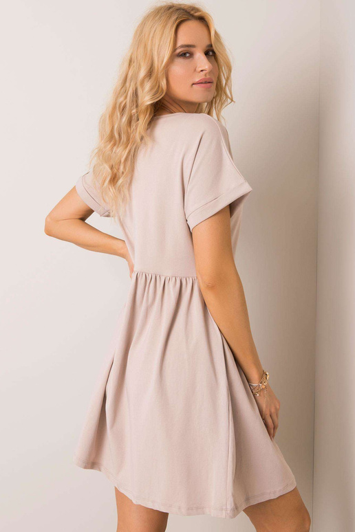 Béžové šaty Dita RUE PARIS